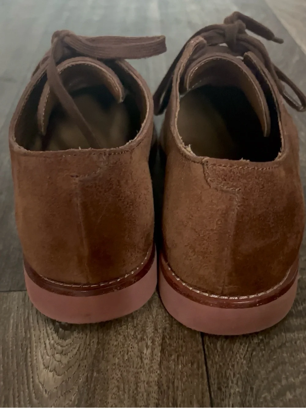 Polo Ralph Lauren Cartland suede derby shoes sz 10
